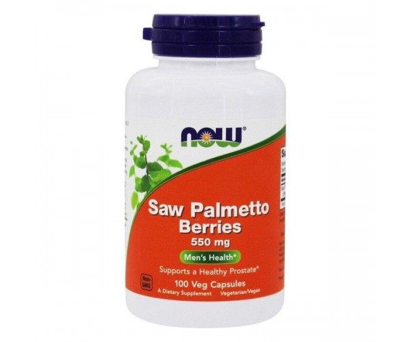 

Со Пальметто Saw Palmetto Now Foods ягоди 550 мг 100 капсул (NF635)