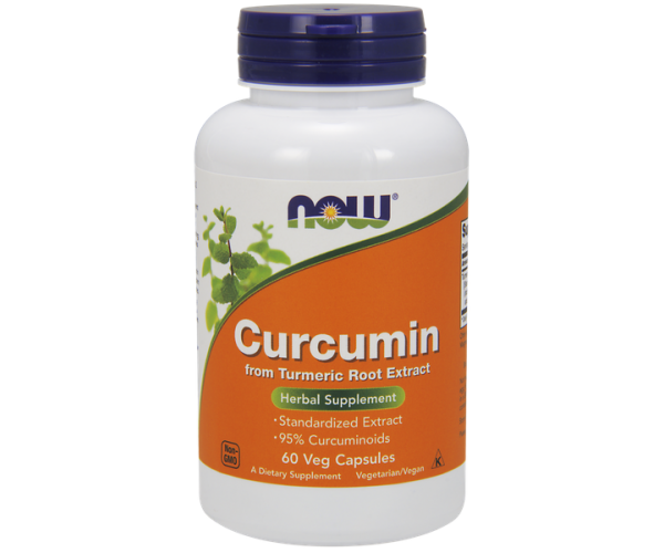 

Куркумін Curcumin Now Foods 665 мг 60 капсул (NF441)