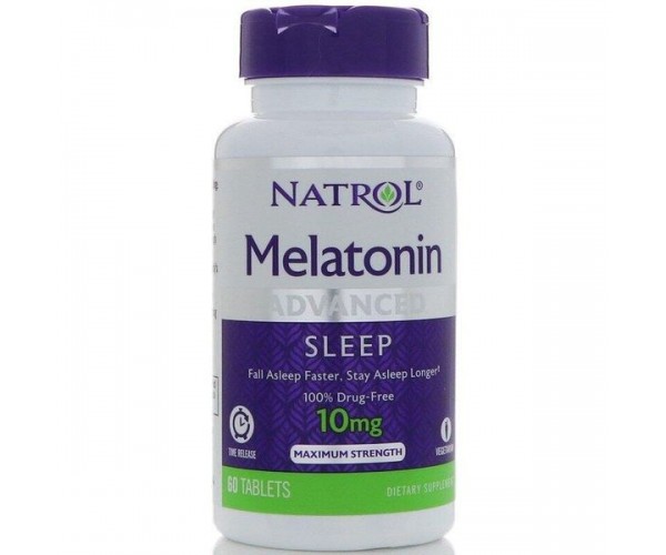 

Мелатонін Melatonin Natrol 10 мг 60 таблеток (NTRL035)