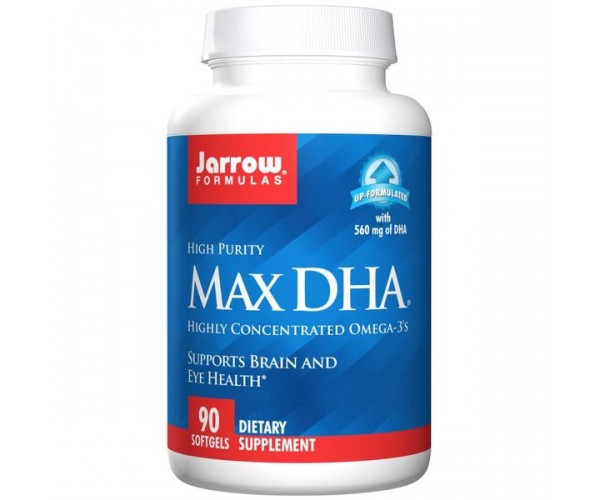 

Риб'ячий жир Max DHA Jarrow Formulas 90 капсул (JF034)
