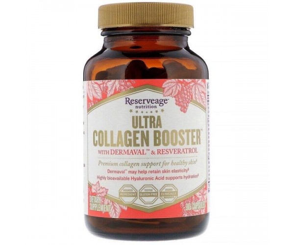 

Колаген Ultra Collagen Booster ReserveAge Nutrition 90 капсул (RAN011)