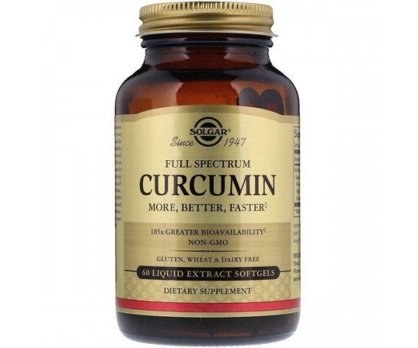 

Куркумін Curcumin Solgar 60 капсул (SOL153)