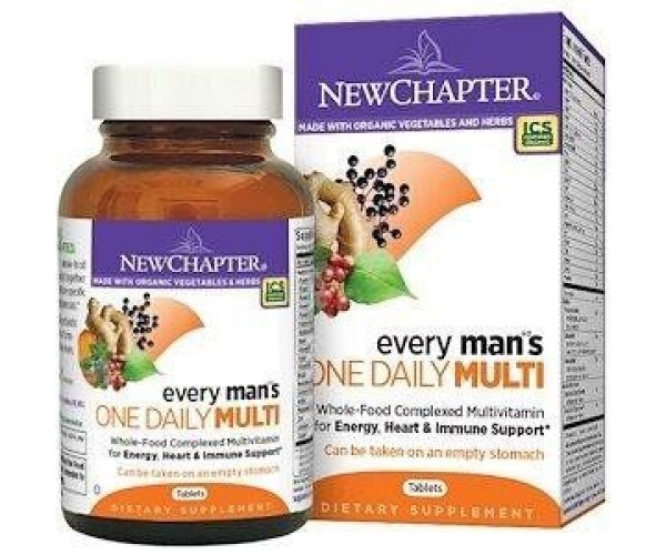 

Вітаміни для чоловіків Every Man's One Day Multi New Chapter 48 таблеток (NCR009)