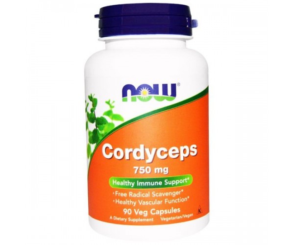 

Кордицепс Cordyceps Now Foods 750 мг 90 капсул (NF411)