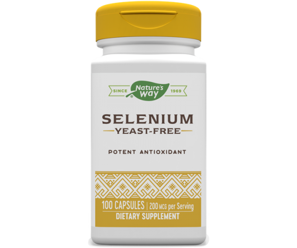 

Селен Selenium Nature's Way 200 мкг 100 капсул (NW090)