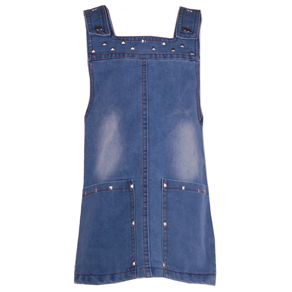 

Джинсовый сарафан для девочки 5 лет (110 см) Z 50193-jeans джинс цвет