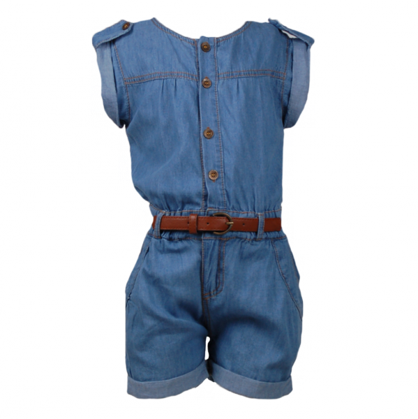

Джинсовый комбинезон с плетеным поясом 4 года (104 см) Z 50157-jeans джинс цвет