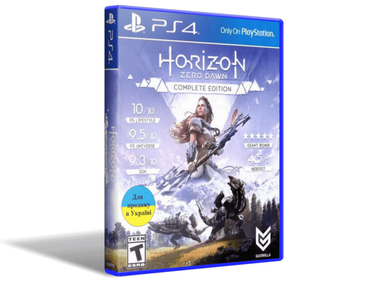 

Игра Horizon Zero Dawn Compete Edition для PS4 (Blu-ray диск, Russian version)