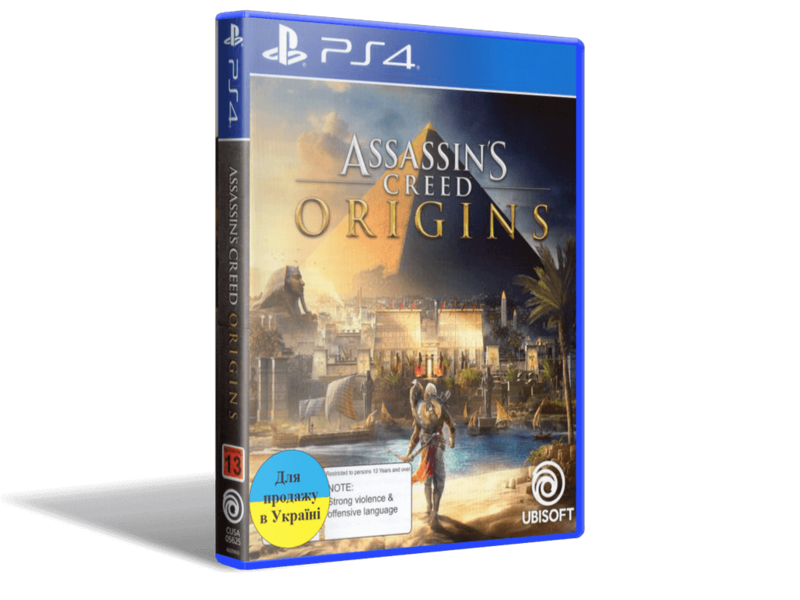 

Игра Assassins Creed Origins для PS4 (Blu-ray диск, Russian version)