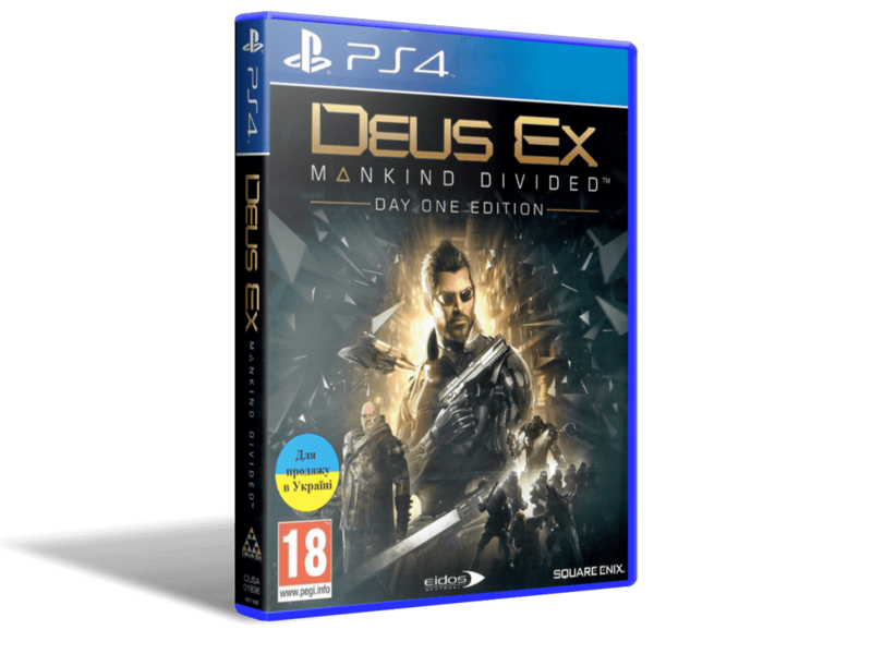 

Игра Deus Ex Mankind Divided для PS4 (Blu-ray диск, Russian version)