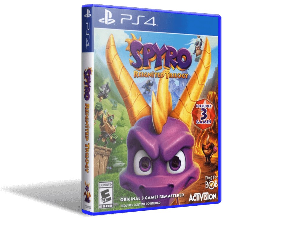 

Игра Spyro Reignited Trilogy для PS4 (Blu-ray диск, English version)