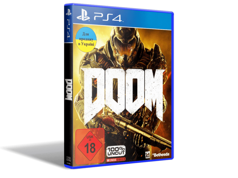 

Игра Doom для PS4 (Blu-ray диск, Russian version)