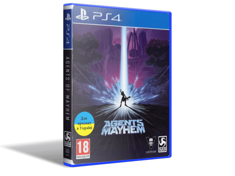 

Игра Agents of Mayhem для PS4 (Blu-ray диск, Russian subtitles)