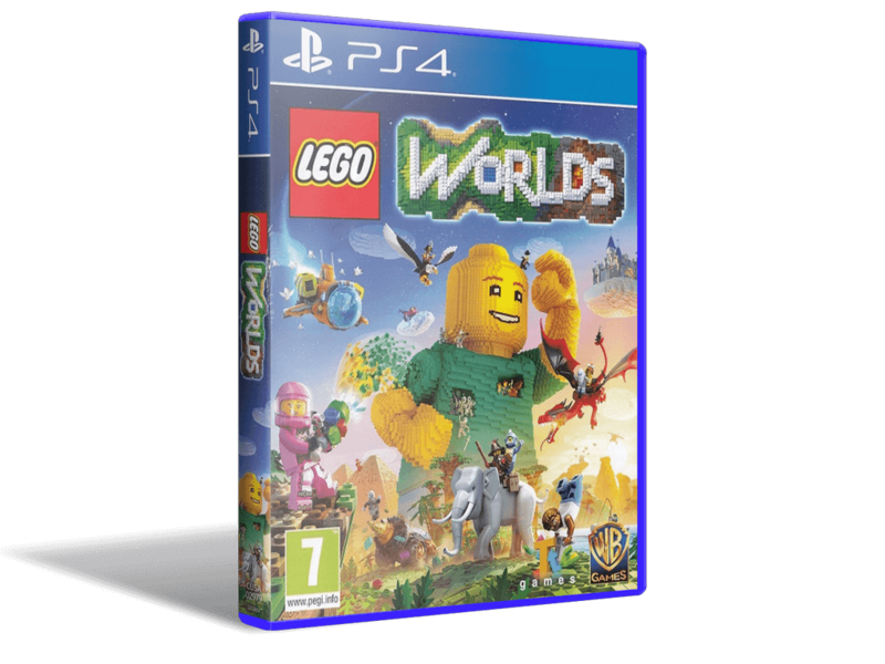 

Игра Lego Worlds для PS4 (Blu-ray диск, English version)
