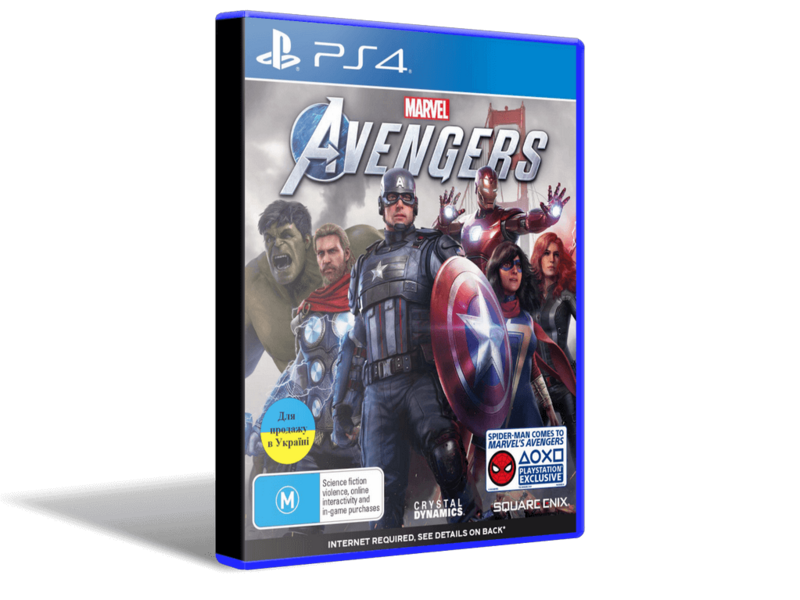 

Игра Marvel Avengers для PS4 (Blu-ray диск, Russian subtitles)