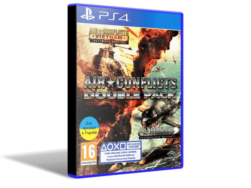 

Игра Air Conflicts Double Pack для PS4 (Blu-ray диск, Russian subtitles)