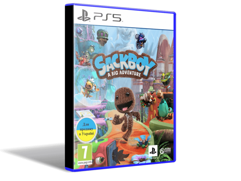 

Игра Sackboy A Big Adventure для PS5 (Blu-ray диск, Russian version)