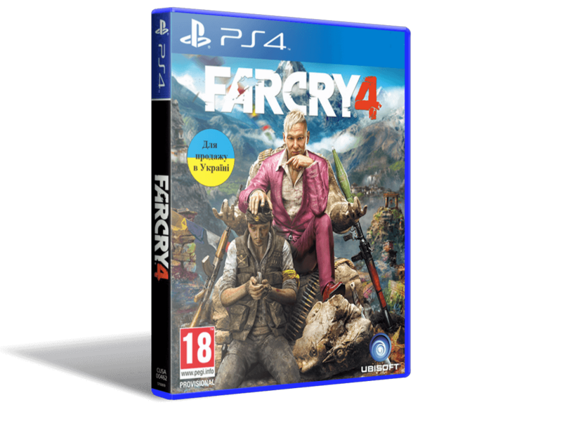 

Игра Far Cry 4 для PS4 (Blu-ray диск, Russian version)
