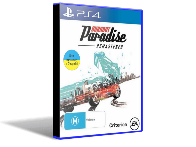 

Игра Burnout Paradise Remastered для PS4 (Blu-ray диск, Russian version)