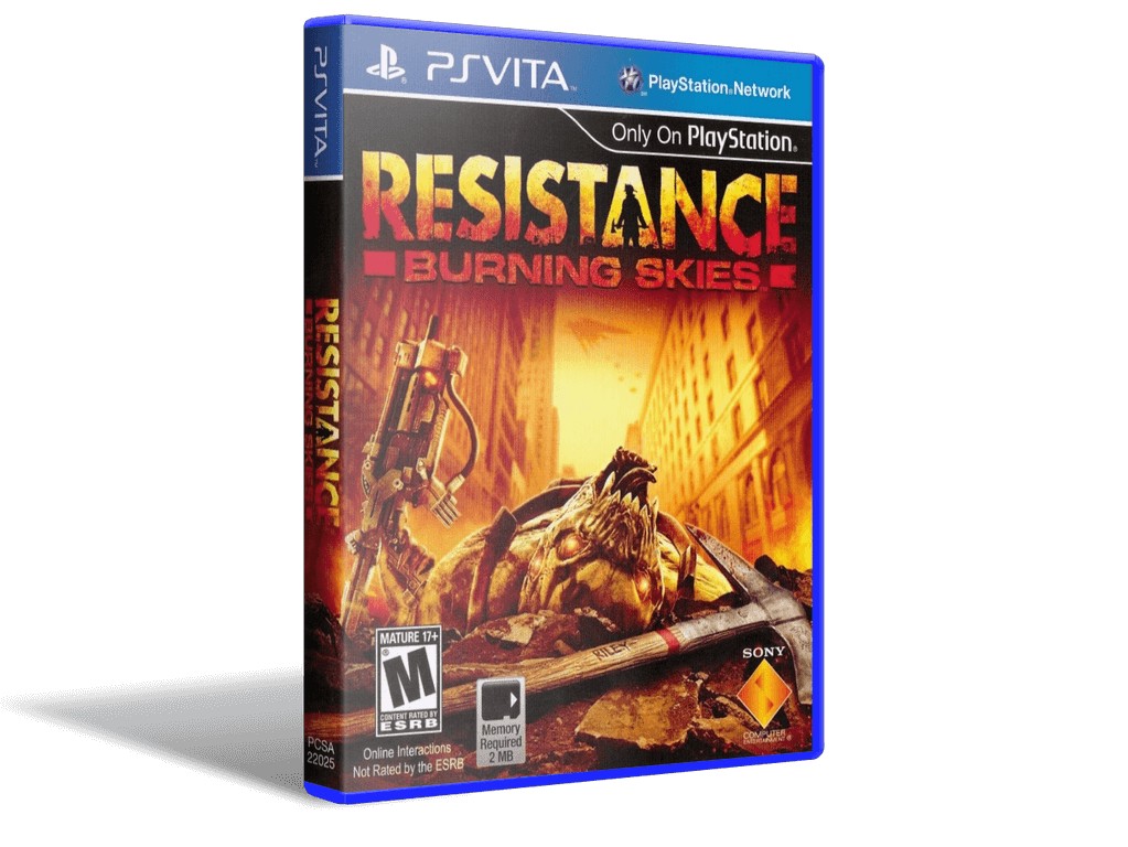 

Игра Resistance Burning Skies для PS Vita (PS Vita Card, Russian version)