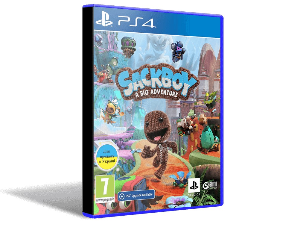 

Игра Sackboy A Big Adventure для PS4 (Blu-ray диск, Russian version)