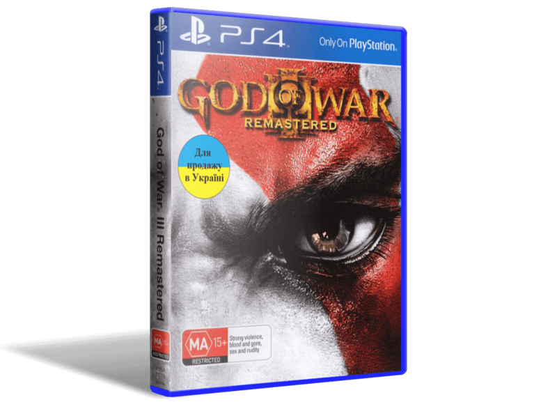 

Игра God of War 3 Remastered для PS4 (Blu-ray диск, Russian version)