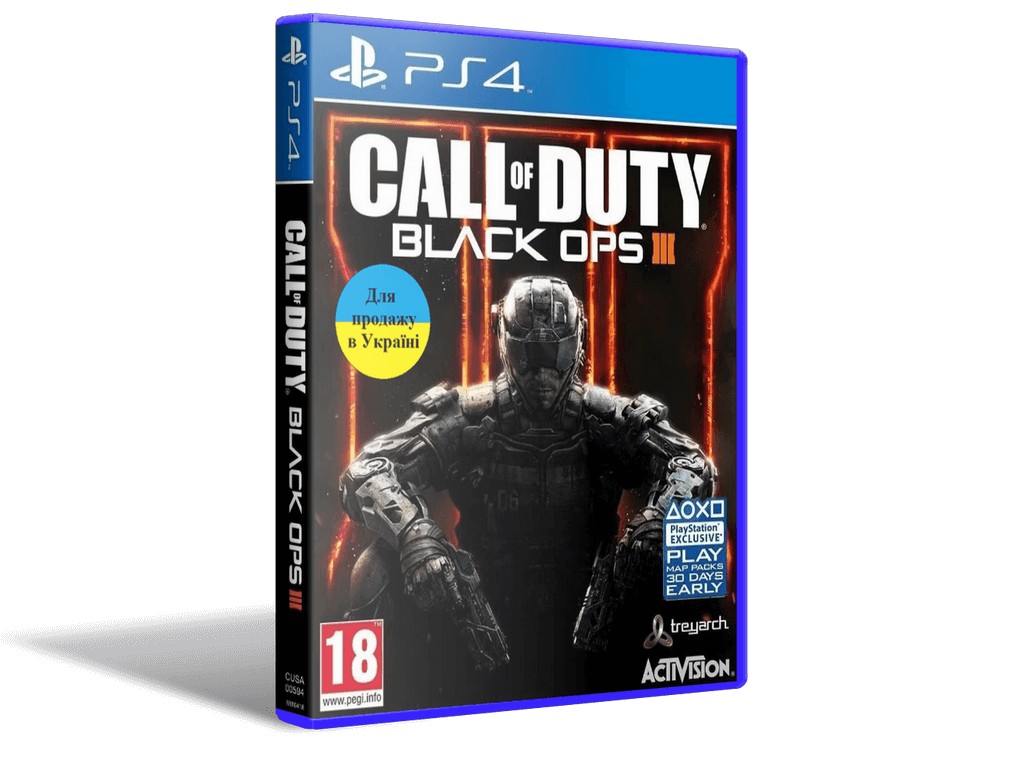 

Игра Call of Duty Black Ops III для PS4 (Blu-ray диск, Russian version)