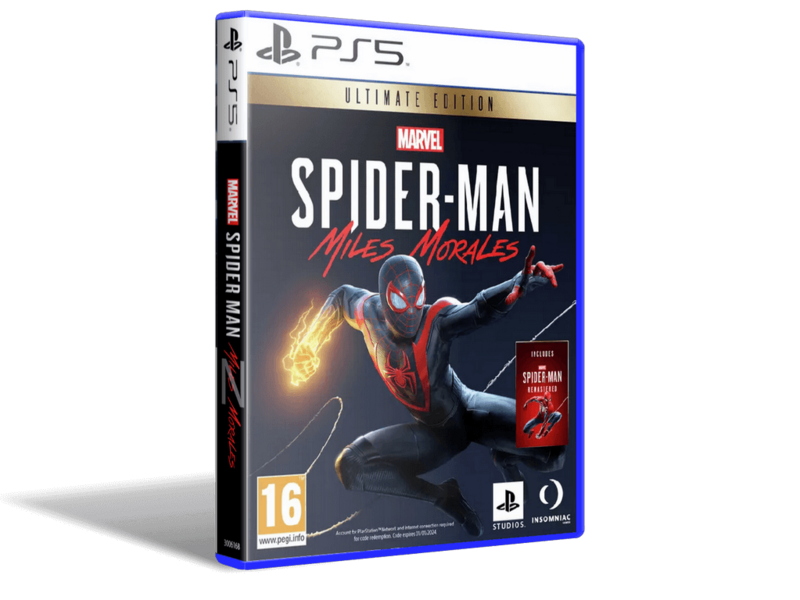 

Игра Spider Man Miles Morales Ultimate Edition для PS5 (Blu-ray диск, Russian version)