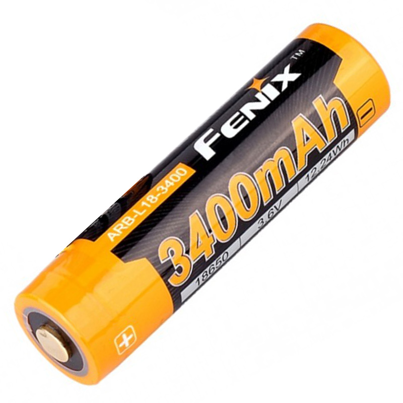 

Акумулятор 18650 Fenix 3400 mAh ARB-L18-3400 (ARB-L18-3400)