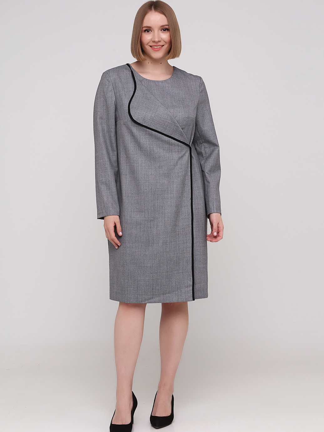 

Платье NikTan 980 52 Серое