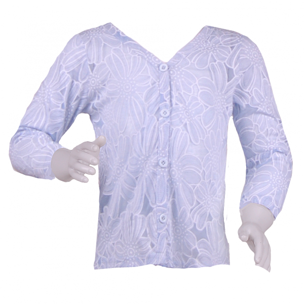 

Летняя кофточка для девочки 4 года (104 см) O 30173-light blue голубой цвет