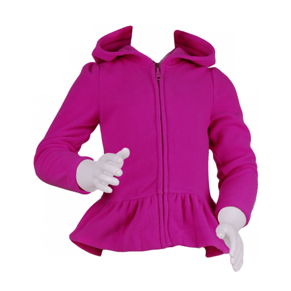 

Мягкая толстовка для девочки 1 год (76 см) O 20122-violet фиолетовый цвет