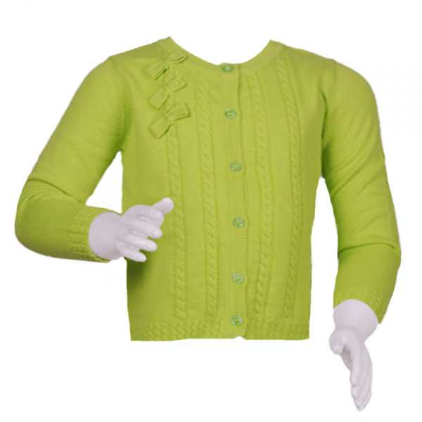 

Кофточка вязаная на пуговицах 3 года (98 см) Gp 20011-green зеленый цвет