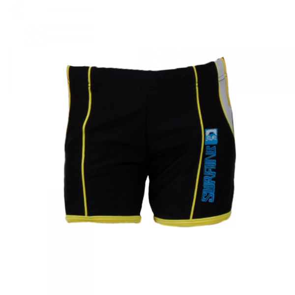 

Плавки с жёлтой окантовкой 6 лет (116 см) S 10079-black черный цвет