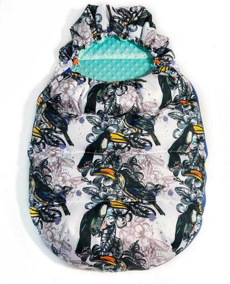 

Зимний пуховой конверт Гнездышко в коляску RoyalBaby premium Toucan (MNA31EC121285)