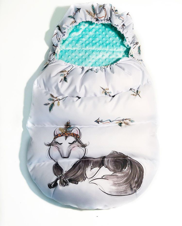 

Зимний пуховой конверт Гнездышко в коляску RoyalBaby premium Fox (MNA31EC121280)
