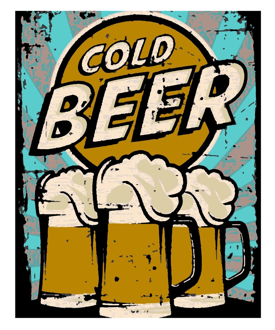 

Картина для рисования по номерам Qiwi Art Cold Beer 40х50 см (QA63)