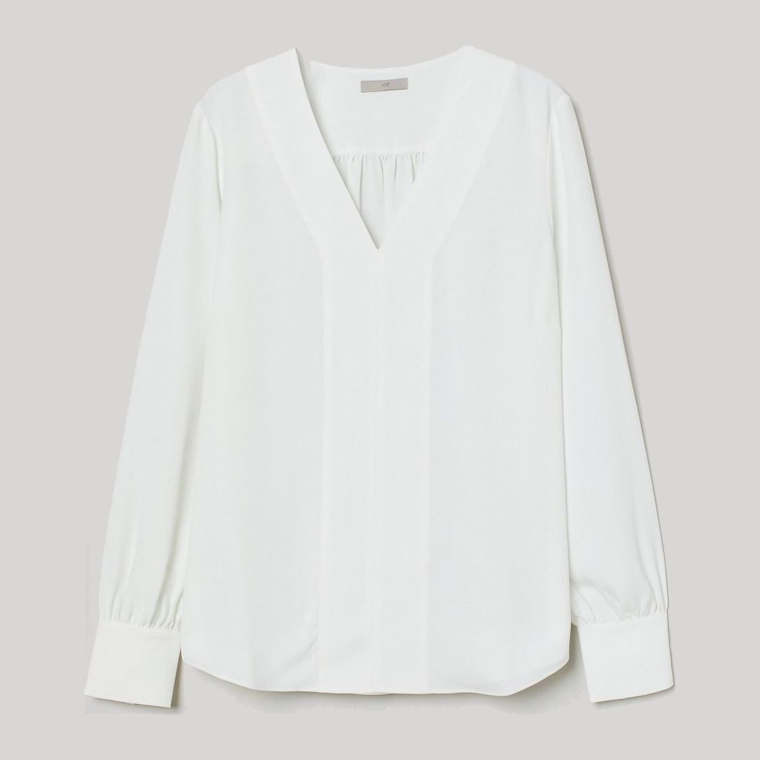 

Блузка H&M 0911493 S Белая