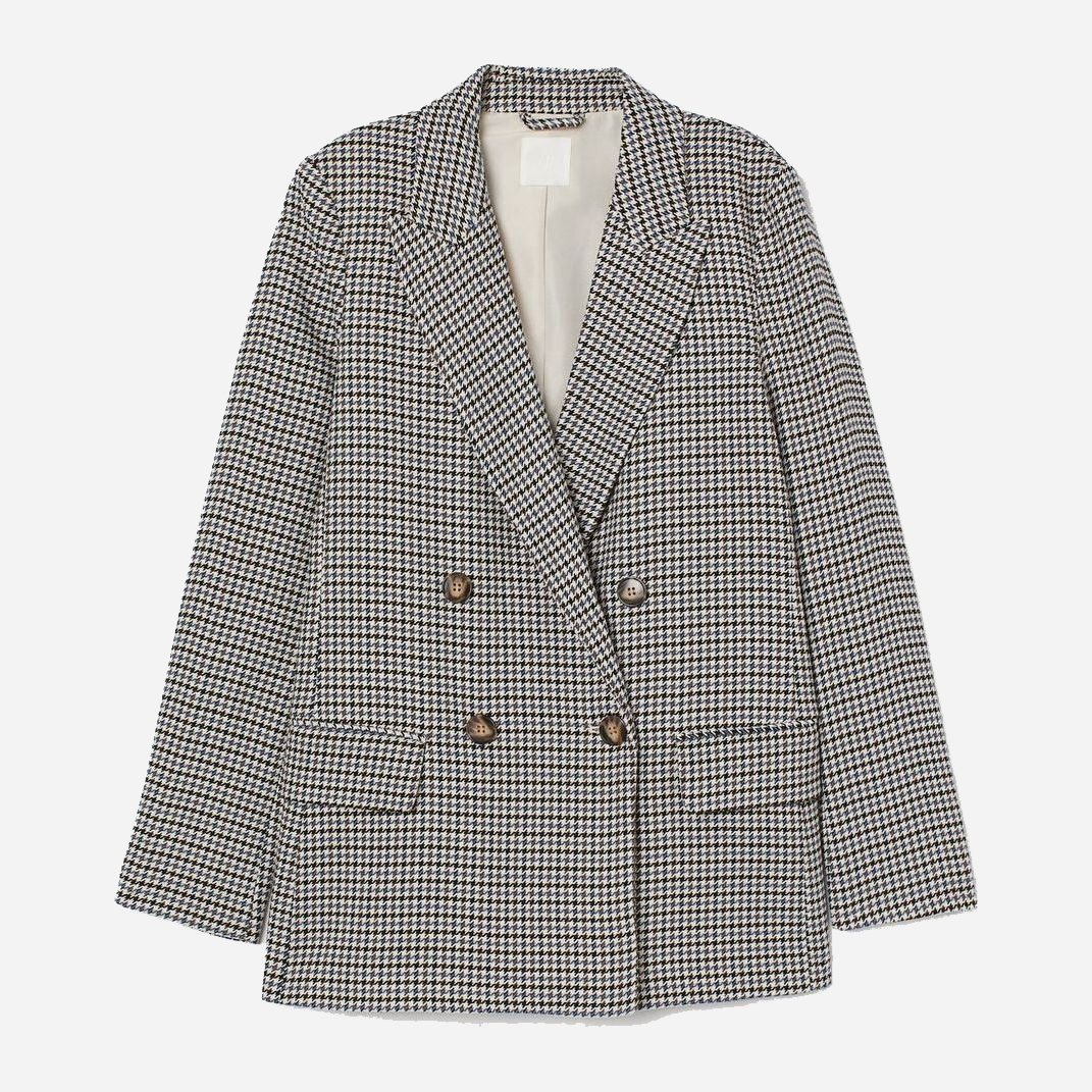 

Пиджак H&M 0824499 40 Черный с белым