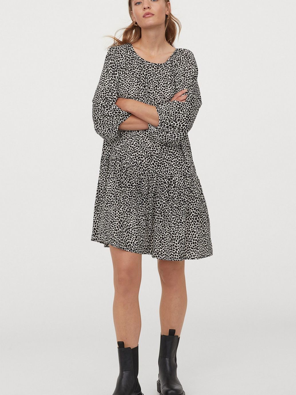 

Платье H&M 0915453 S Бежевое