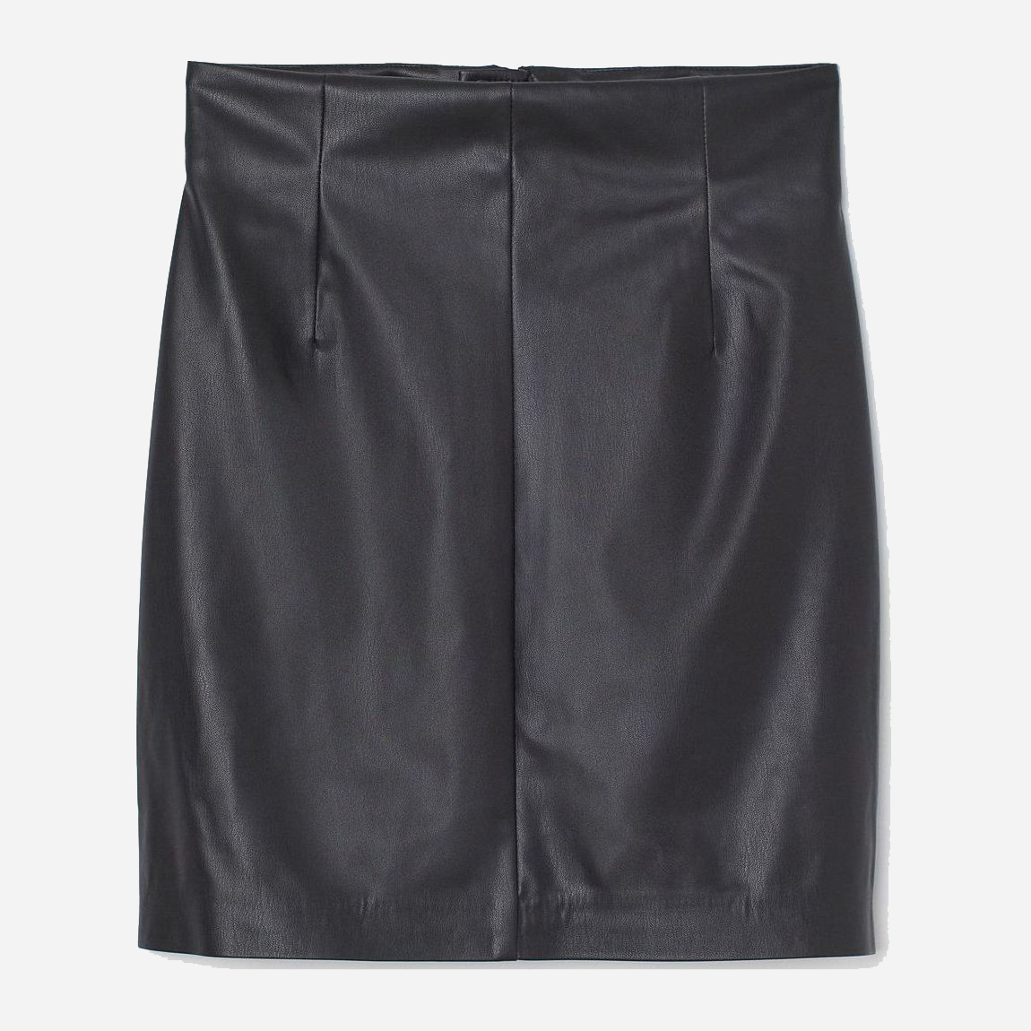 

Юбка из искусственной кожи H&M 0873884 34 Черная