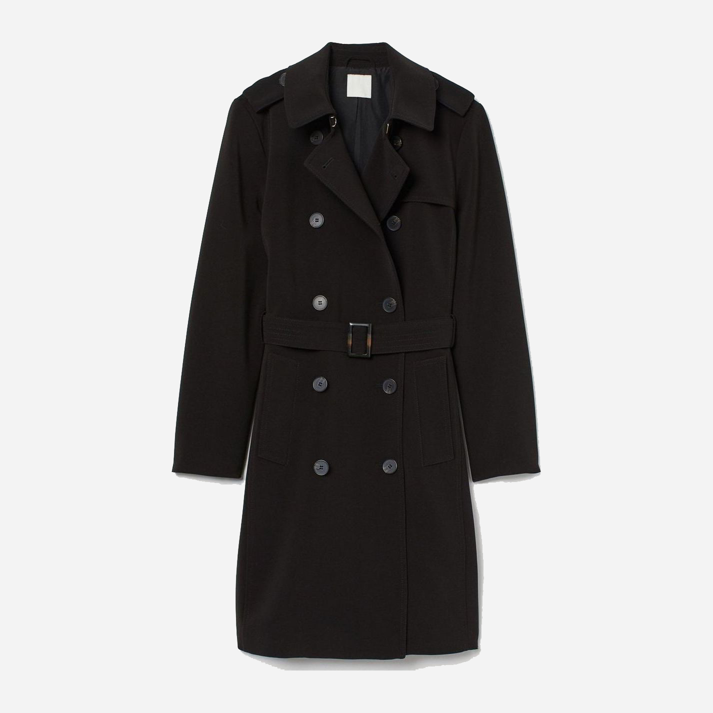 

Тренч H&M 0835348 36 Черный