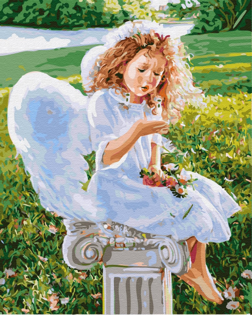 

Картина по номерам - Маленький ангел BrushMe 40*50см. (GX31186)
