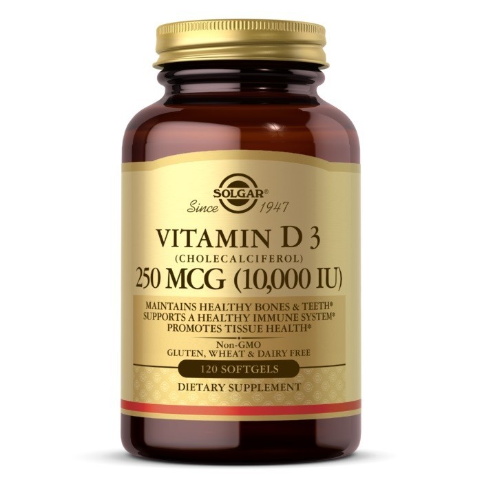 

Витамины Solgar Vitamin D3 (Cholecalciferol) 250 mcg 10000 IU Softgels 120 капс Без вкуса (2247f51)