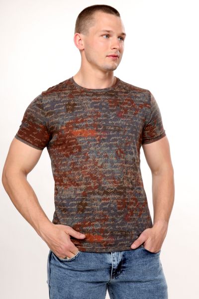 

Футболка JEAN PIERE JP4727 M Коричневий