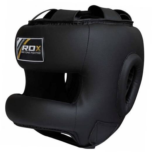 

Боксерский шлем тренировочный RDX с бампером RDX Inc XL Черный (37260011)