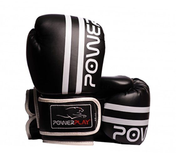 

Боксерские перчатки 3010 Power Play 10oz Черно-белый (37228043)