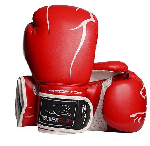 

Боксерские перчатки 3018 Power Play 12oz Красно-белый (37228047)
