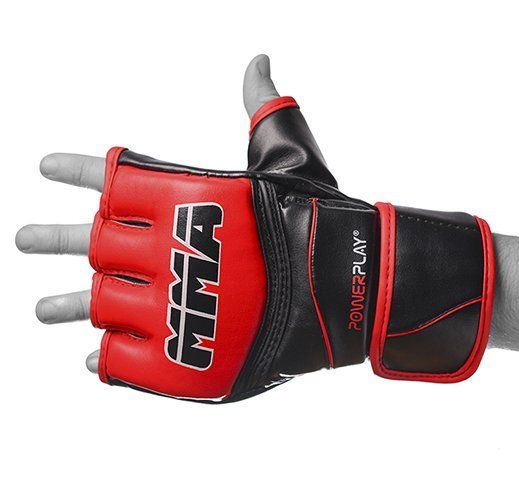 

Перчатки для MMA 3055 Power Play M Черно-красный (37228051)