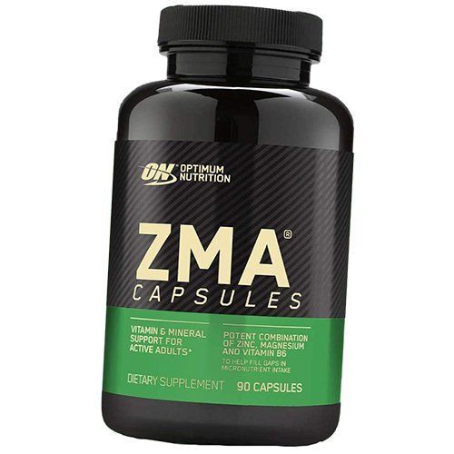 

ЗМА, Цинк Магний Б6, ZMA, Optimum nutrition 90капс (08092002)
